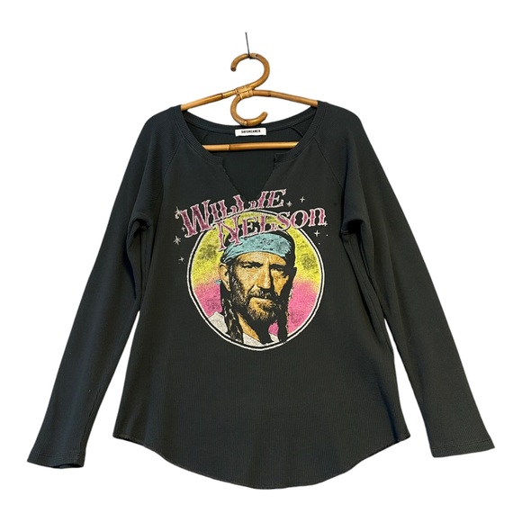 Daydreamer | Willie Nelson Portrait Thermal Size M - Picture 3 of 13